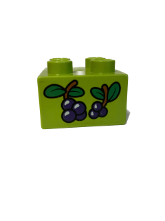 Lego Duplo kostka s borůvkama
